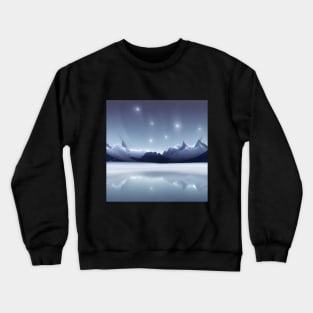 North Pole Starry Night Crewneck Sweatshirt